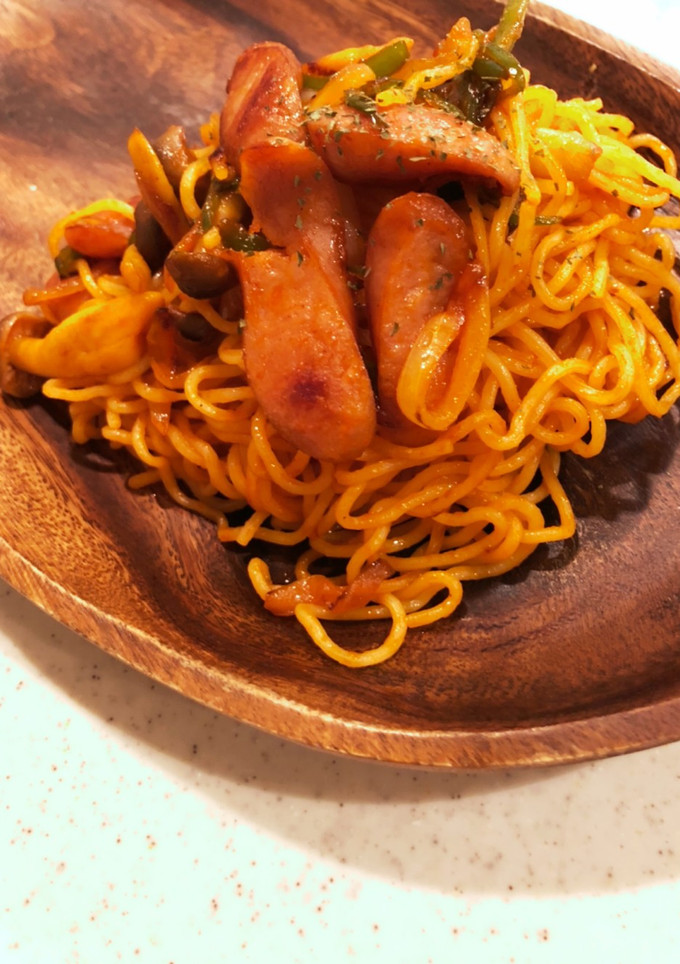 ※コク旨ナポリタン焼きそば※-レシピのメイン写真