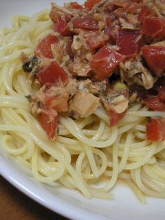 さっぱり☆トマトの冷製パスタ♪-レシピのメイン写真