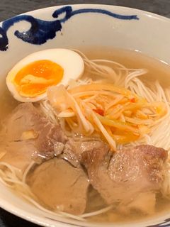 簡単!焼豚と味たまとラーメンスープ-レシピのメイン写真