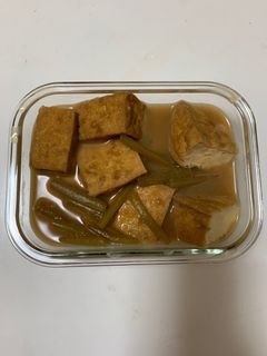 厚揚げとふきの煮物-レシピのメイン写真
