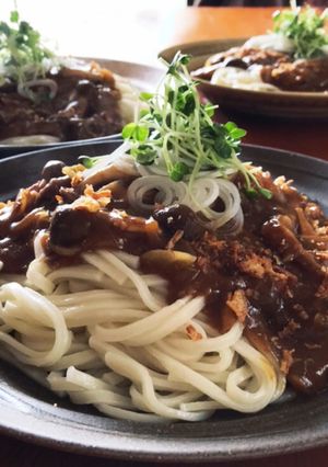 サバ缶で簡単！サバ缶カレーうどん-レシピのメイン写真