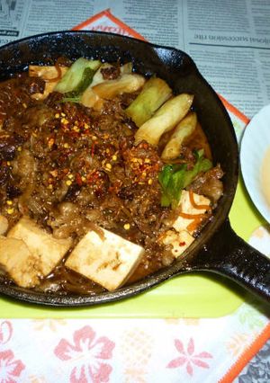 イシスキで黒毛和牛のすき焼き-レシピのメイン写真