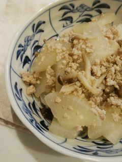 大根と豚ひき肉のコンソメ煮-レシピのメイン写真