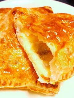 とろ〜りバナナとカスタードのお手軽パイ!-レシピのメイン写真