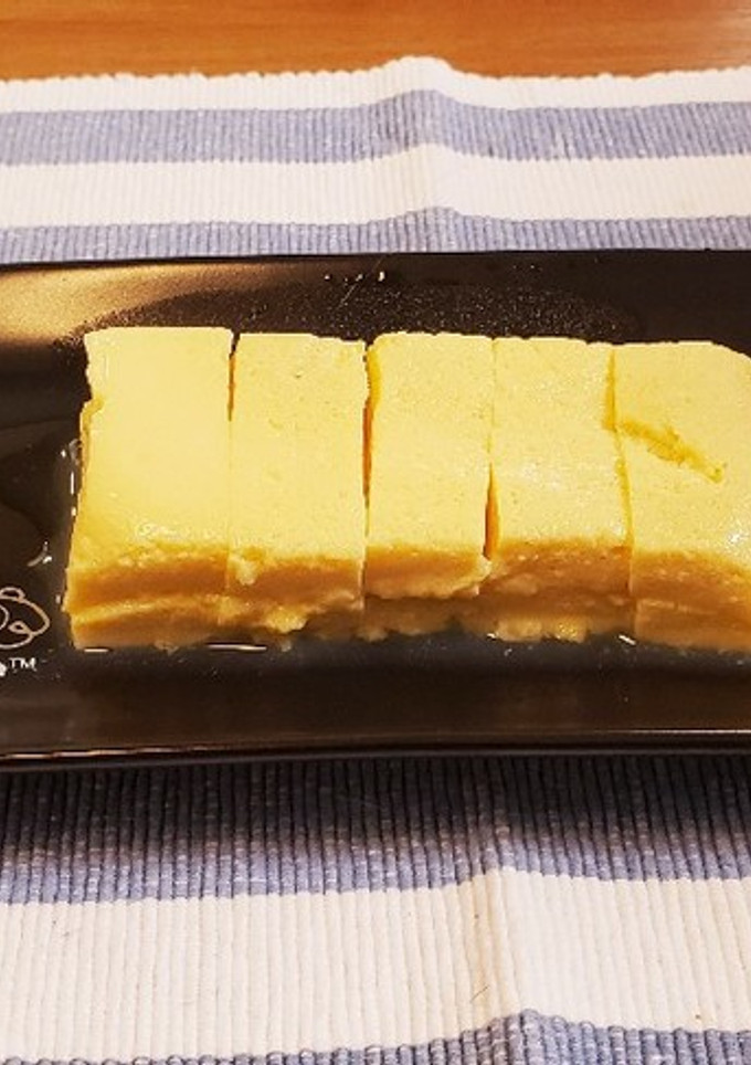 レンジでだし巻き卵-レシピのメイン写真