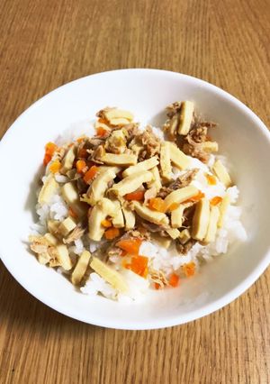 お肉がない時に☆ヘルシーツナそぼろ丼-レシピのメイン写真