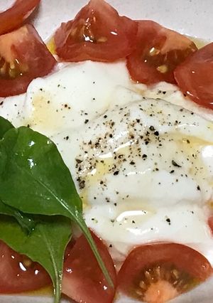 やみつき生モッツァレラ豆腐とトマトサラダ-レシピのメイン写真