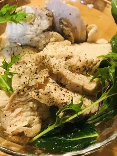冷凍鶏もも肉●ゆで鶏のサラダ-レシピのメイン写真