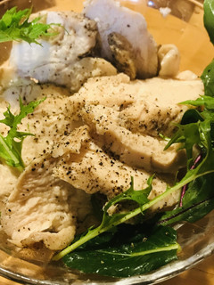 冷凍鶏もも肉●ゆで鶏のサラダ-レシピのメイン写真