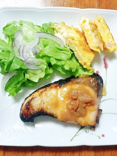 ブリの梅焼き(鰤の梅焼き)-レシピのメイン写真