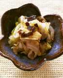 【子どもと作ろう】新キャベツとおかか昆布