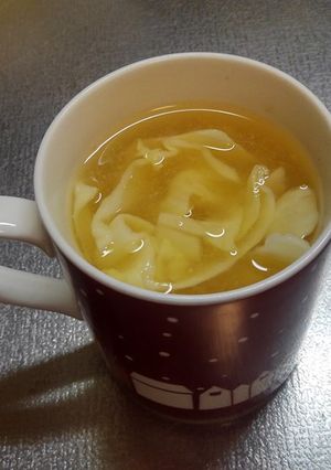 こどもがつくれるキャベツのみそしる-レシピのメイン写真