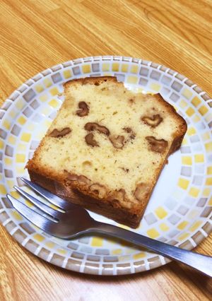 くるみとメープルのパウンドケーキ-レシピのメイン写真