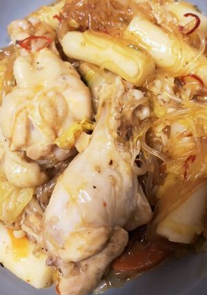チキン韓国風料理-レシピのメイン写真