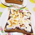 簡単おやつ☆マシュマロチョコトースト