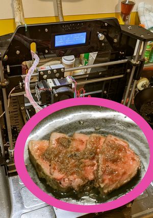 3Dプリンタで簡単ローストビーフ-レシピのメイン写真