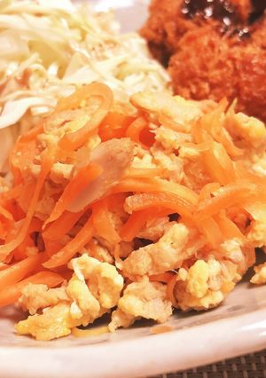 子供も食べる！にんじんしりしり-レシピのメイン写真