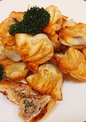 ツナ缶と大葉のヘルシーひとくち餃子♪-レシピのメイン写真
