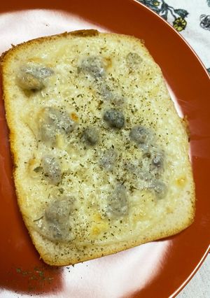 アンチョビガーリックチーズトースト-レシピのメイン写真