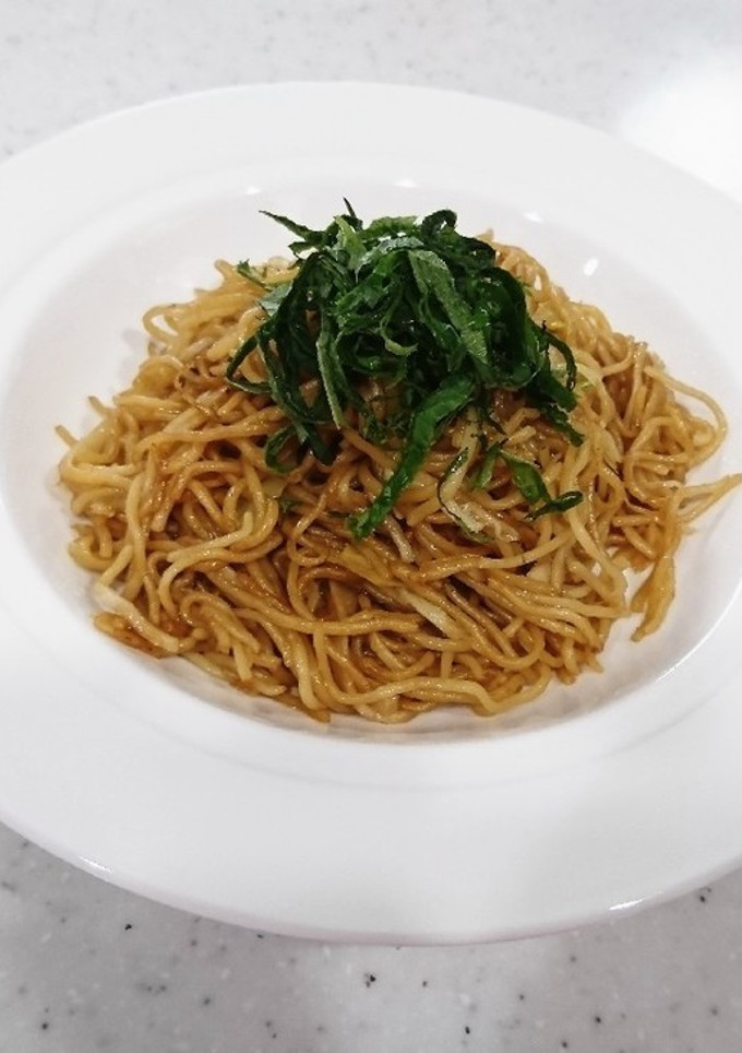 ショウガたっぷり♪ネギ焼きソバ☆-レシピのメイン写真