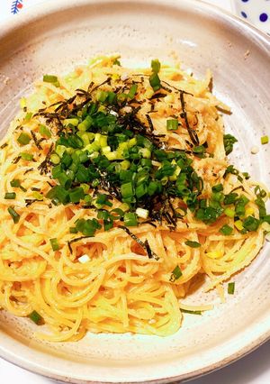 簡単美味しい☆　子ども大好き明太子パスタ-レシピのメイン写真