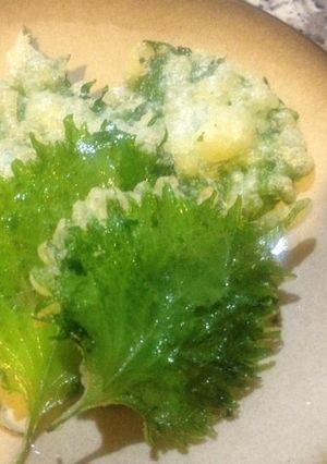 大葉の天ぷら-レシピのメイン写真