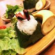 天むすみたいなウインナーにぎり