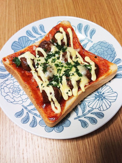 手抜き 朝 照り焼き トースト-レシピのメイン写真