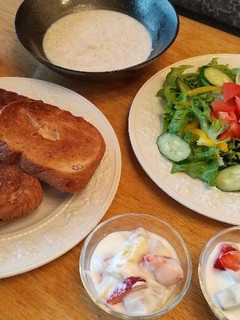 朝ごはん!オートミール-レシピのメイン写真
