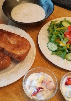 朝ごはん！オートミール-レシピのメイン写真