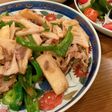 醤油で青椒肉絲