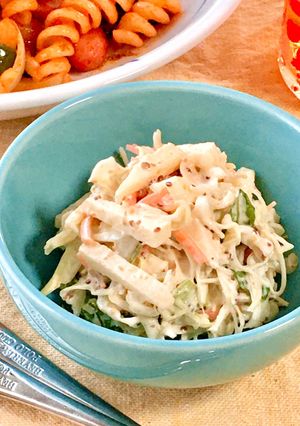 カット野菜とりんごで簡単コールスロー-レシピのメイン写真