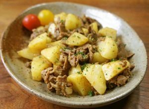 じゃがいもと豚肉のカレー炒め-レシピのメイン写真