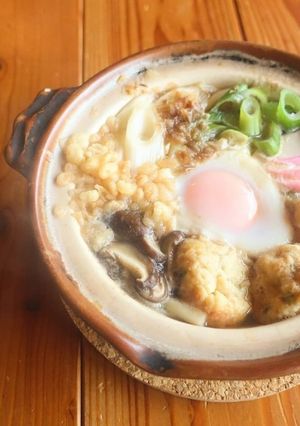 stay homeたこ焼き鍋焼きうどん。-レシピのメイン写真