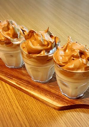 ダルゴナコーヒー☆濃いめ-レシピのメイン写真