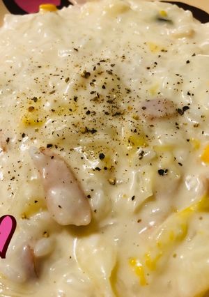 超簡単！もってり濃厚チーズリゾット-レシピのメイン写真