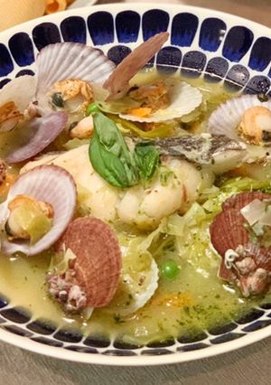 簡単！白身魚のジェノバ風ブレゼ-レシピのメイン写真