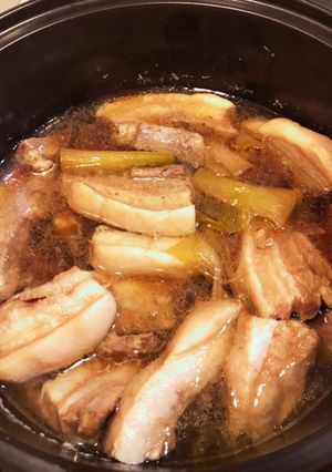 ネギと豚バラの簡単コトコト煮-レシピのメイン写真