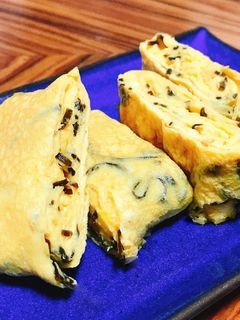 塩昆布 卵焼き-レシピのメイン写真