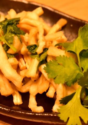 切り干し大根とパクチーのおつまみサラダ！-レシピのメイン写真