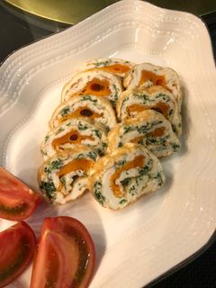 二色卵焼き-レシピのメイン写真