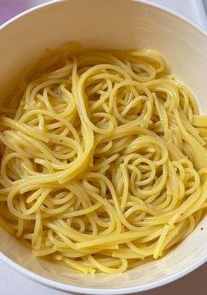 レンジでパスタ-レシピのメイン写真
