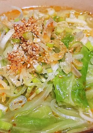 サッポロ一番塩ラーメン　ちょい足し-レシピのメイン写真