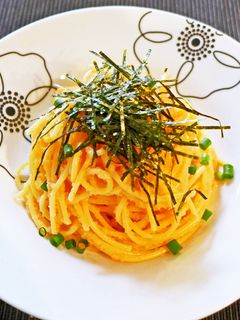 明太子スパゲッティ-レシピのメイン写真