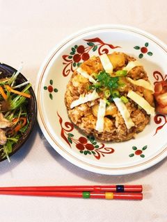 包丁使わない!キムチ炒飯-レシピのメイン写真