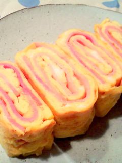 お弁当に✿ベーコン入り卵焼き-レシピのメイン写真