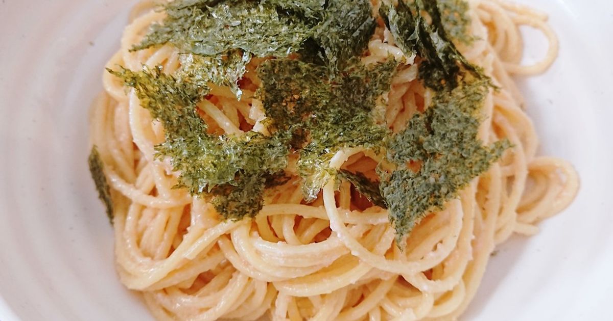 サイゼ再現！自宅でたらこソースシシリー風 by シュクセン