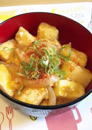 豆腐の卵とじ丼-レシピのメイン写真
