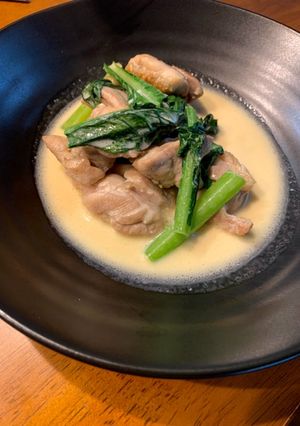 腹ペコパクパク！糖質オフ鶏肉のクリーム煮-レシピのメイン写真