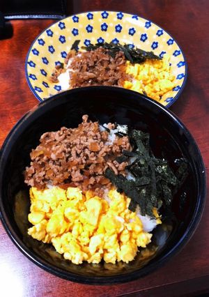 三食丼-レシピのメイン写真